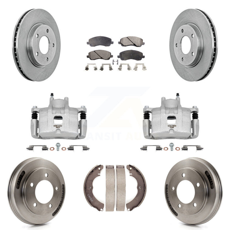 Transit Auto KC8-101319T Disc Brake Kit for 2008-2014 Mitsubishi Lancer - Front and Rear product image