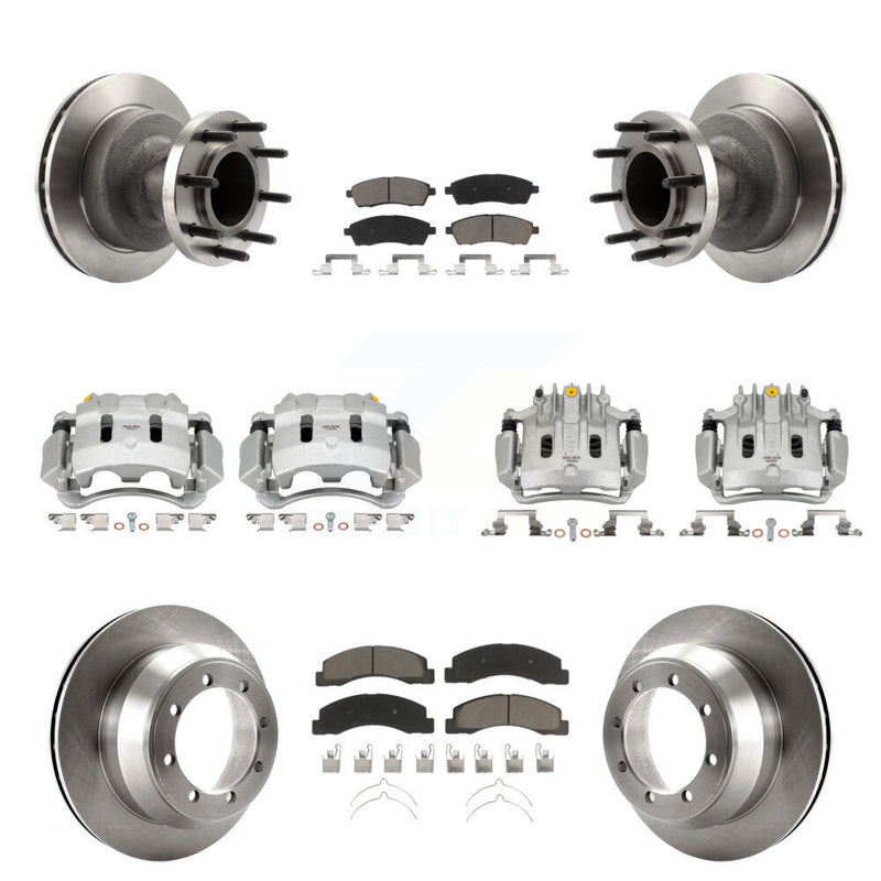 CMX KC8-101320C Disc Brake Kit for 2001-2002 Ford F-350 Super Duty - Front and Rear product image