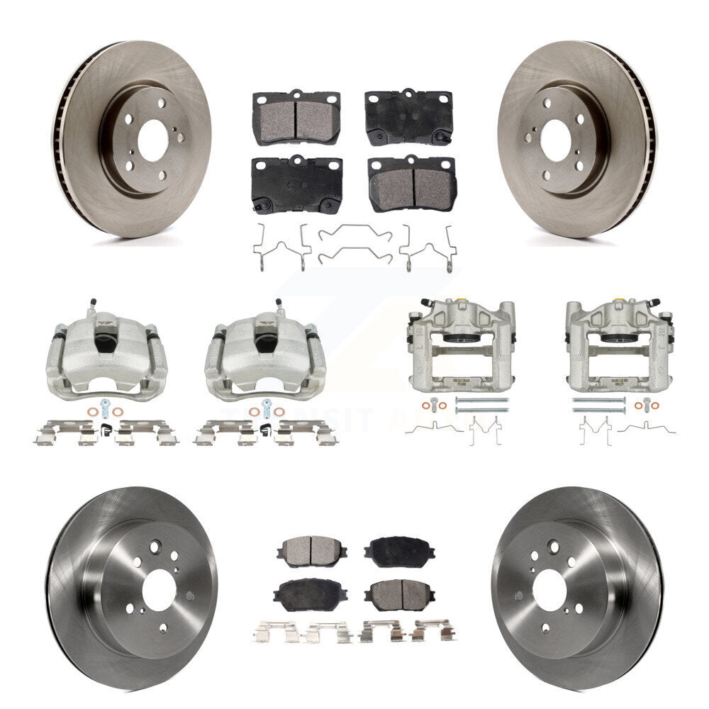 Transit Auto KC8-101320P Disc Brake Kit for 2006 Lexus GS300 - Front and Rear product image