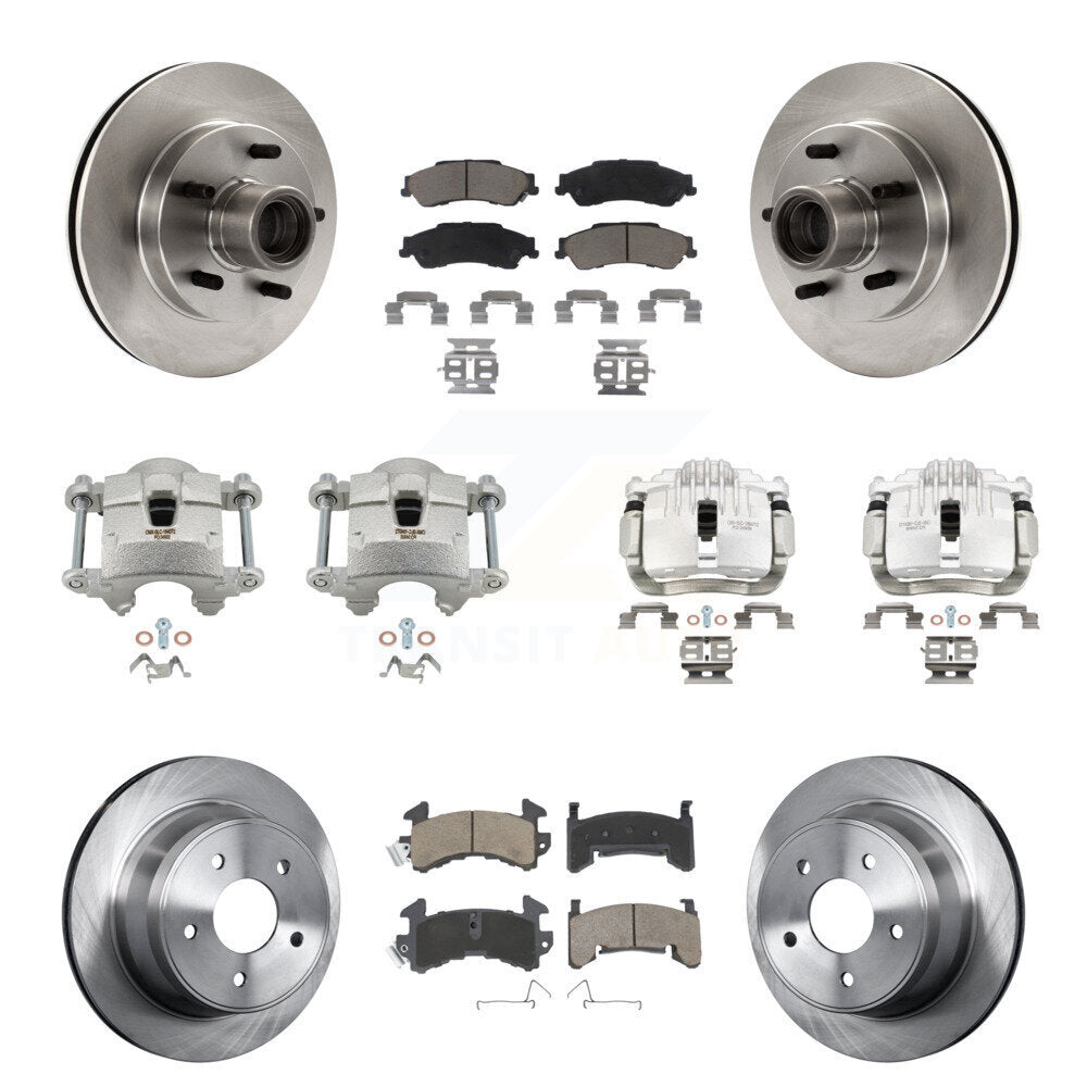 CMX KC8-101321C Disc Brake Kit for 1998-2000 Isuzu Hombre - Front and Rear product image