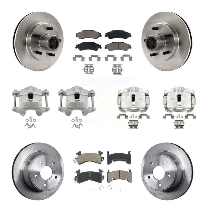 CMX KC8-101321C Disc Brake Kit for 1998-2000 Isuzu Hombre - Front and Rear product image