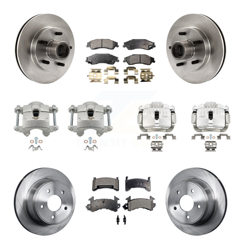 Transit Auto KC8-101321P Disc Brake Kit for 1998-2000 Isuzu Hombre - Front and Rear product image
