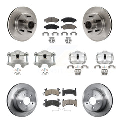 CMX KC8-101322C Disc Brake Kit for 1998-2002 Chevrolet S10 - Front and Rear product image