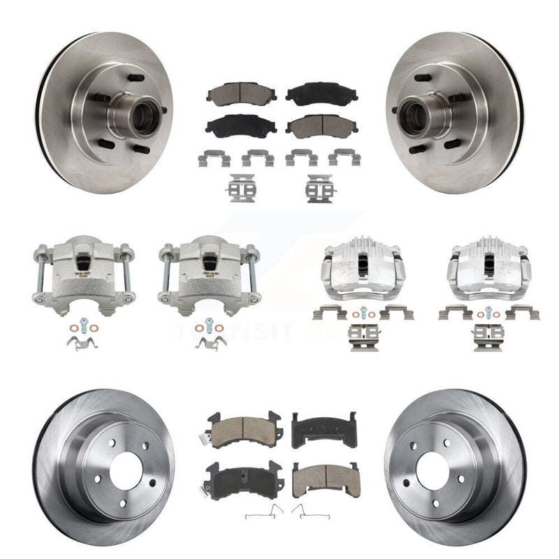 CMX KC8-101322C Disc Brake Kit for 1998-2002 Chevrolet S10 - Front and Rear product image