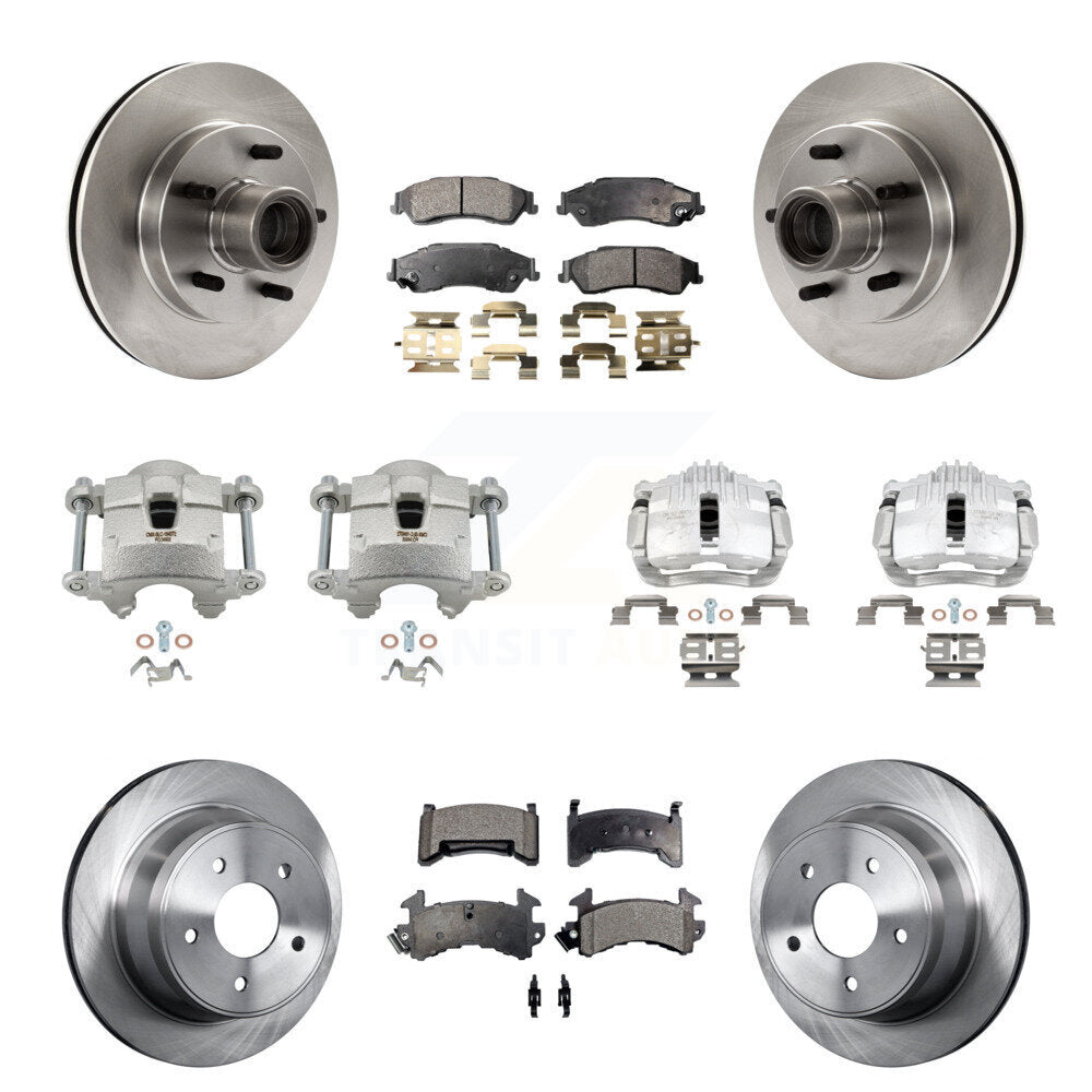Transit Auto KC8-101322P Disc Brake Kit for 1998-2002 Chevrolet S10 - Front and Rear product image