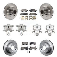 Transit Auto KC8-101322P Disc Brake Kit for 1998-2002 Chevrolet S10 - Front and Rear product image