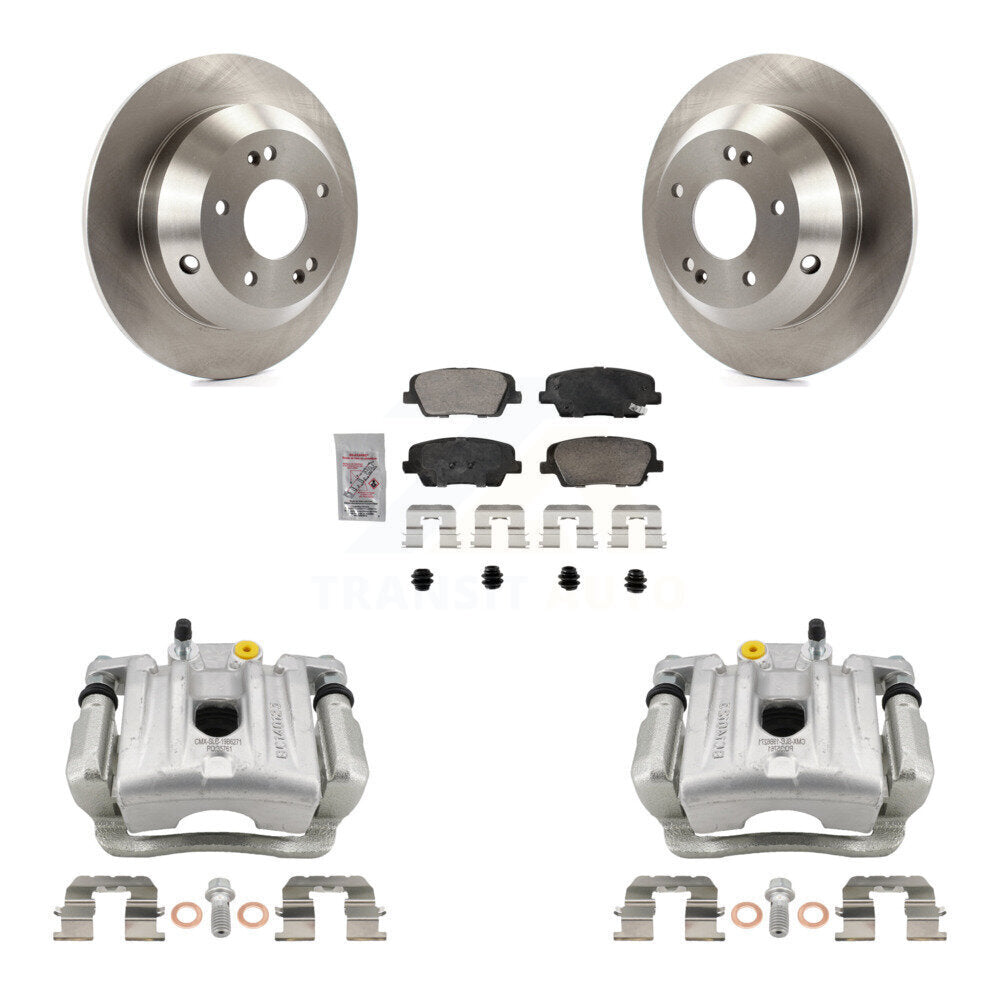 Transit Auto KC8-101323N Disc Brake Kit for 2010-2013 Kia Sorento, Hyundai Santa Fe - Rear product image