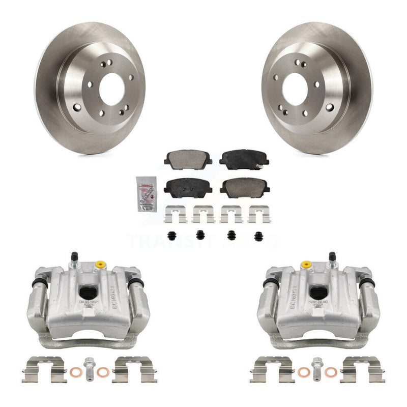 Transit Auto KC8-101323N Disc Brake Kit for 2010-2013 Kia Sorento, Hyundai Santa Fe - Rear product image