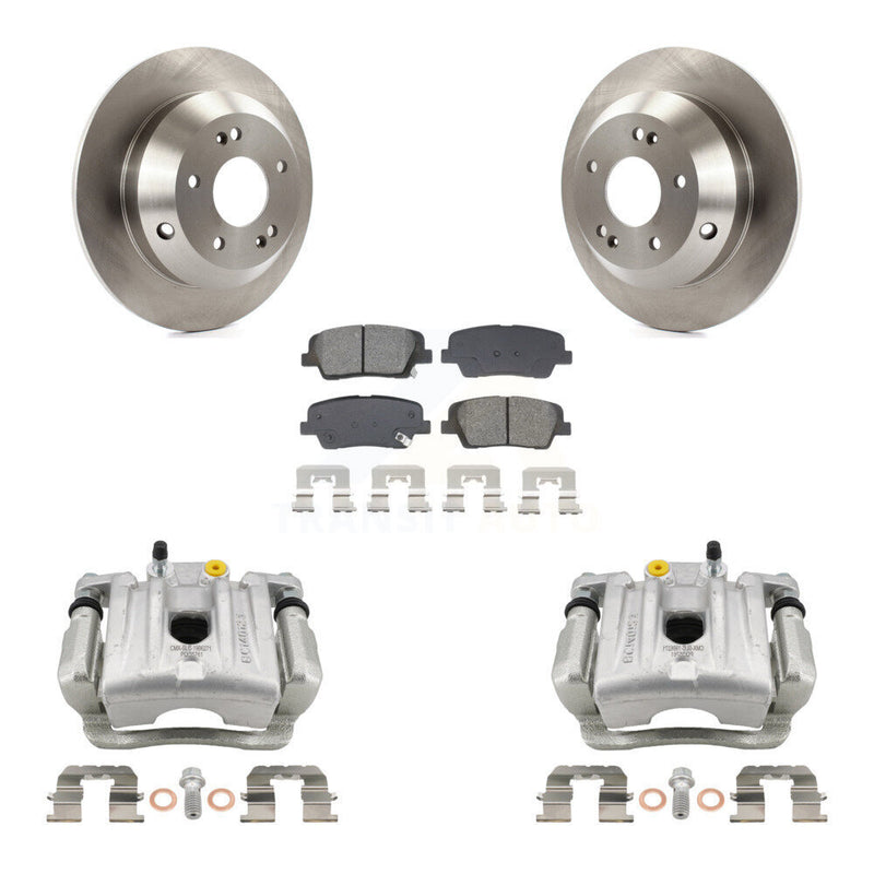 Transit Auto KC8-101323S Disc Brake Kit for 2010-2013 Kia Sorento, Hyundai Santa Fe - Rear product image