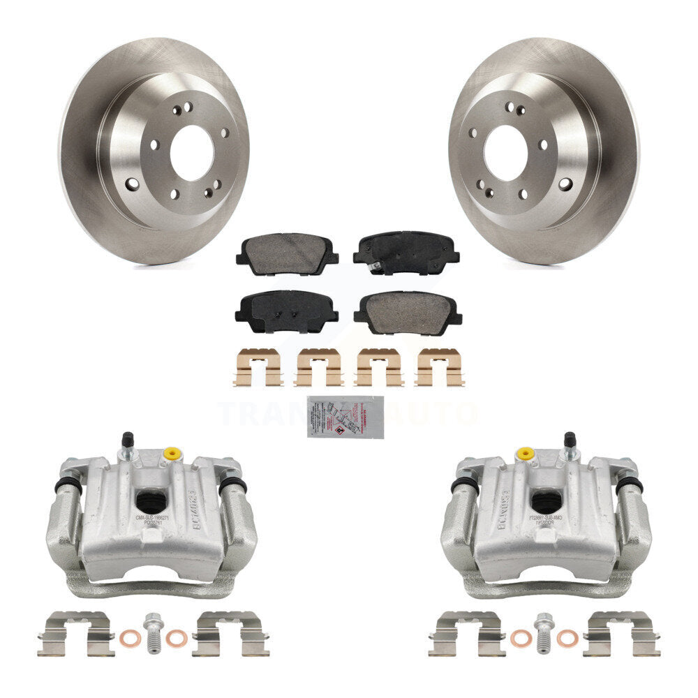 Transit Auto KC8-101325N Disc Brake Kit for 2010-2013 Kia Sorento, Hyundai Santa Fe - Rear product image