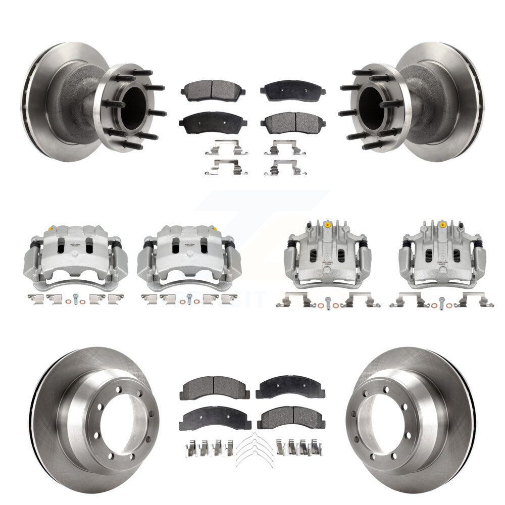 Transit Auto KC8-101325P Disc Brake Kit for 2001-2002 Ford F-350 Super Duty - Front and Rear product image