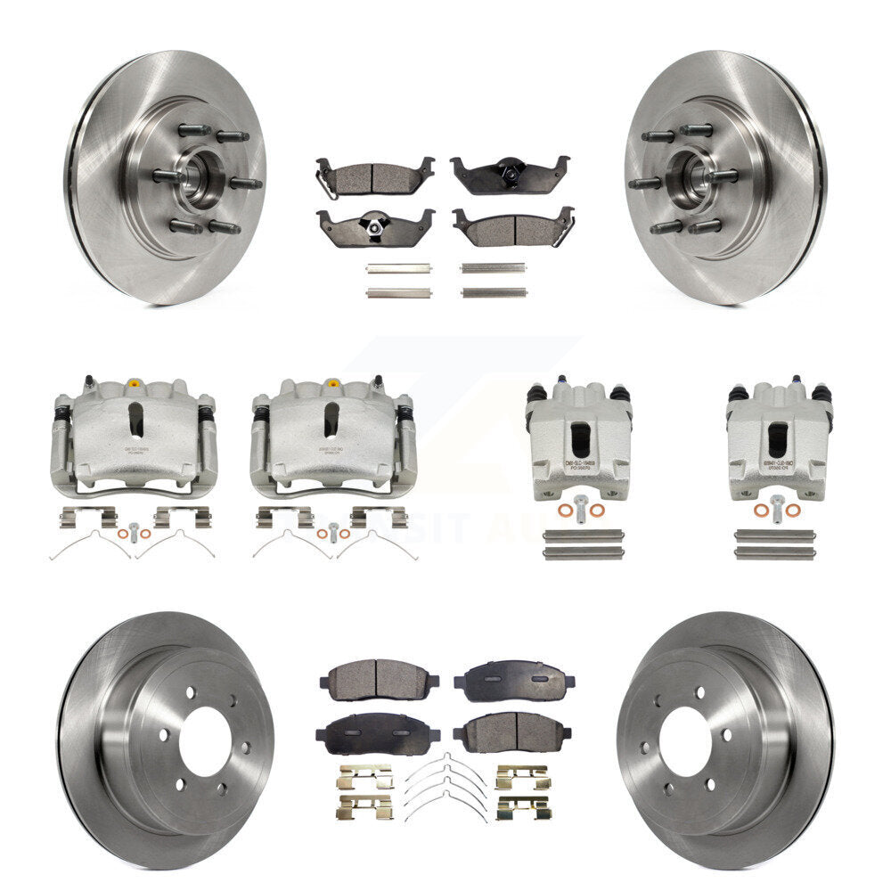 Transit Auto KC8-101326P Disc Brake Kit for 2004-2008 Lincoln Mark LT, Ford F-150 - Front and Rear product image
