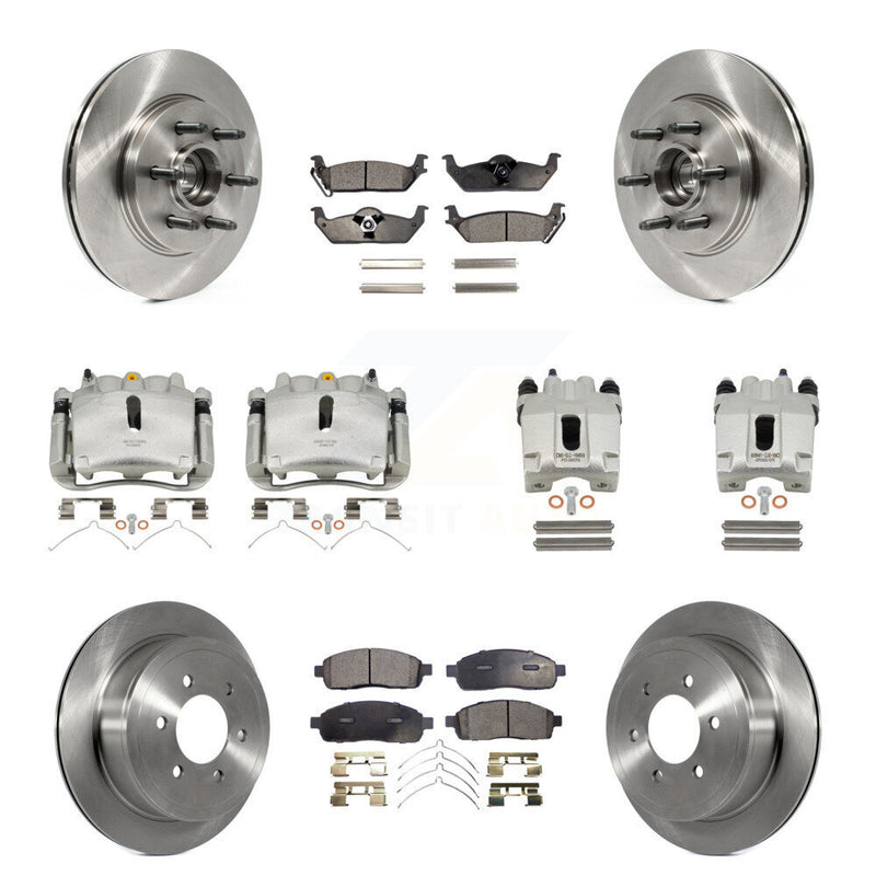 Transit Auto KC8-101326P Disc Brake Kit for 2004-2008 Lincoln Mark LT, Ford F-150 - Front and Rear product image