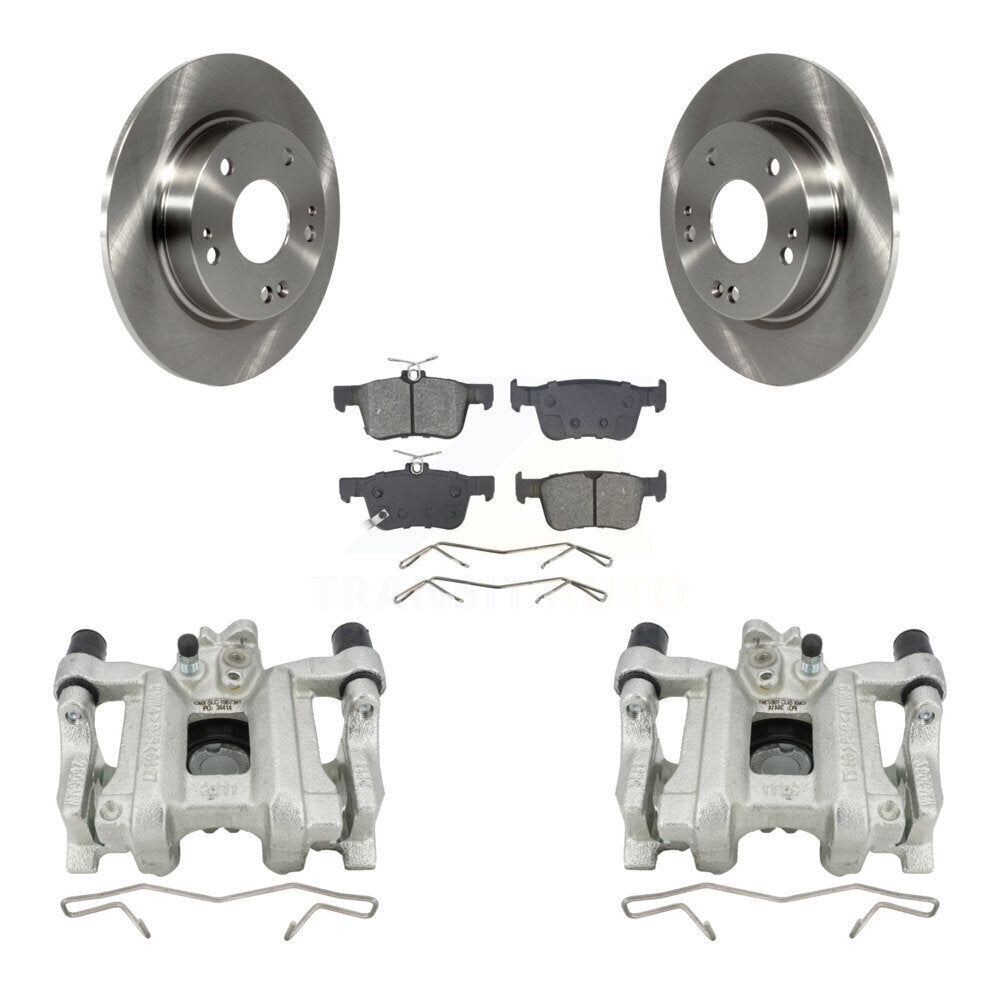 Transit Auto KC8-101326S Disc Brake Kit for 2019-2022 Honda Civic, Honda Insight - Rear product image