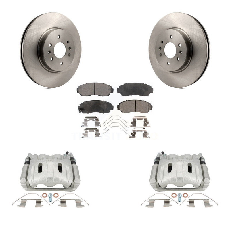 Transit Auto KC8-101326T Disc Brake Kit for 2011-2014 Honda Odyssey - Front product image