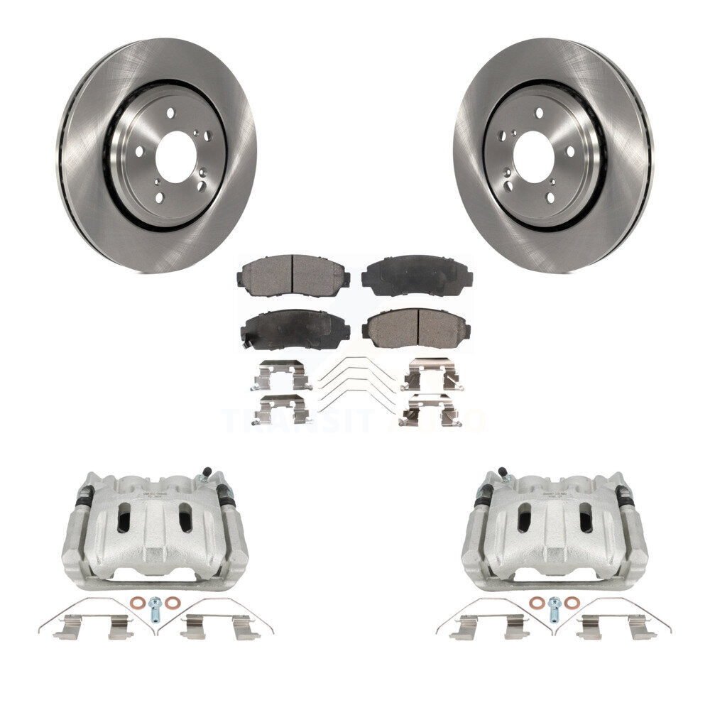 Transit Auto KC8-101327T Disc Brake Kit for 2015-2017 Honda Odyssey - Front product image