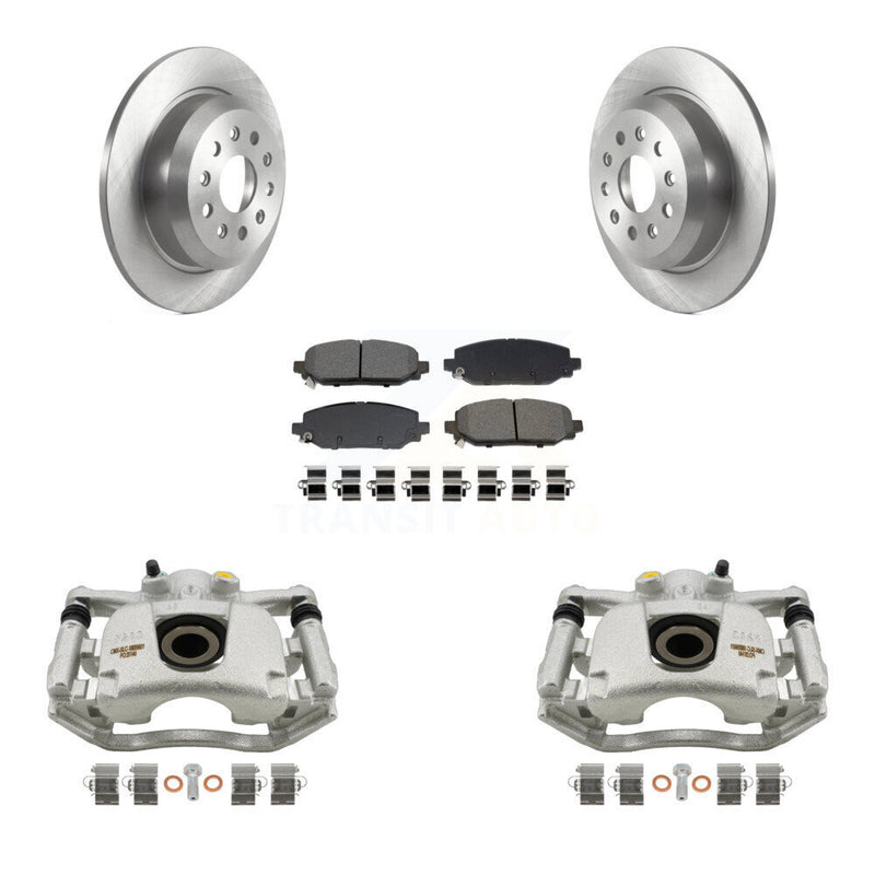 Transit Auto KC8-101328S Disc Brake Kit for 2018-2020 Jeep Wrangler - Rear product image