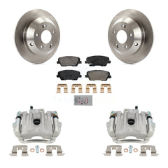 Transit Auto KC8-101329N Disc Brake Kit for 2010-2016 Kia Sorento, Hyundai Santa Fe, Hyundai Santa Fe Sport & more - Rear product image