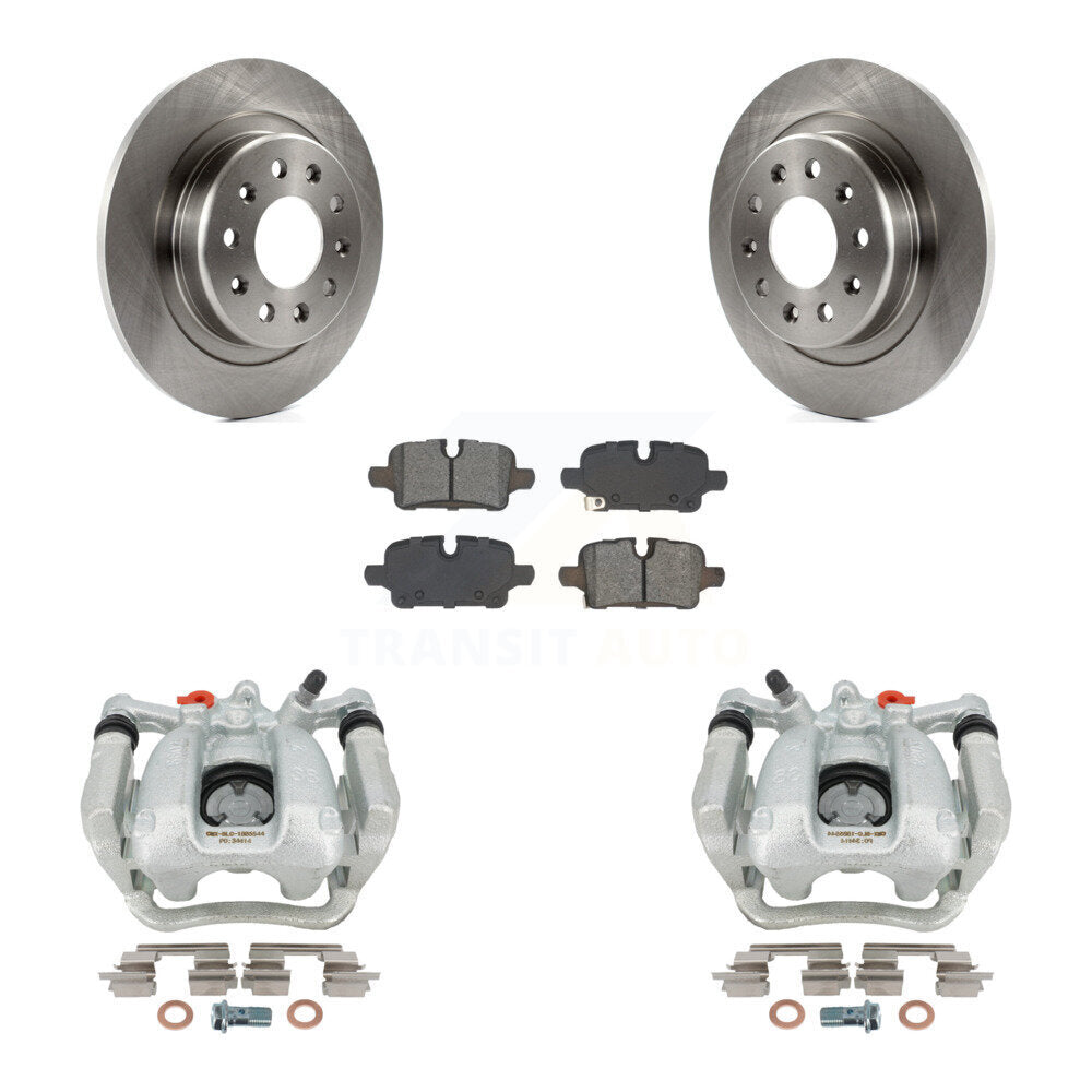 Transit Auto KC8-101329S Disc Brake Kit for 2020-2022 Chevrolet Equinox, GMC Terrain, Chevrolet Malibu - Rear product image