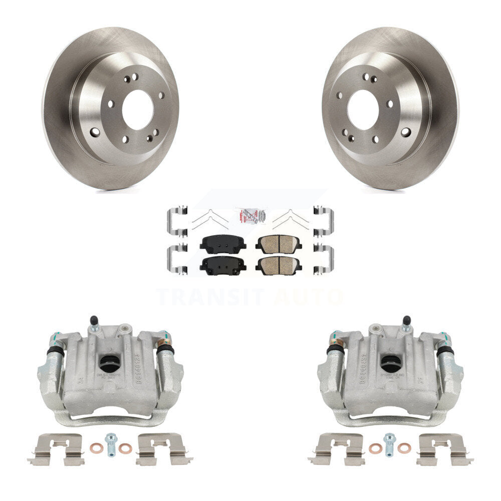 Transit Auto KC8-101330N Disc Brake Kit for 2014-2020 Hyundai Santa Fe Sport, Kia Sorento - Rear product image