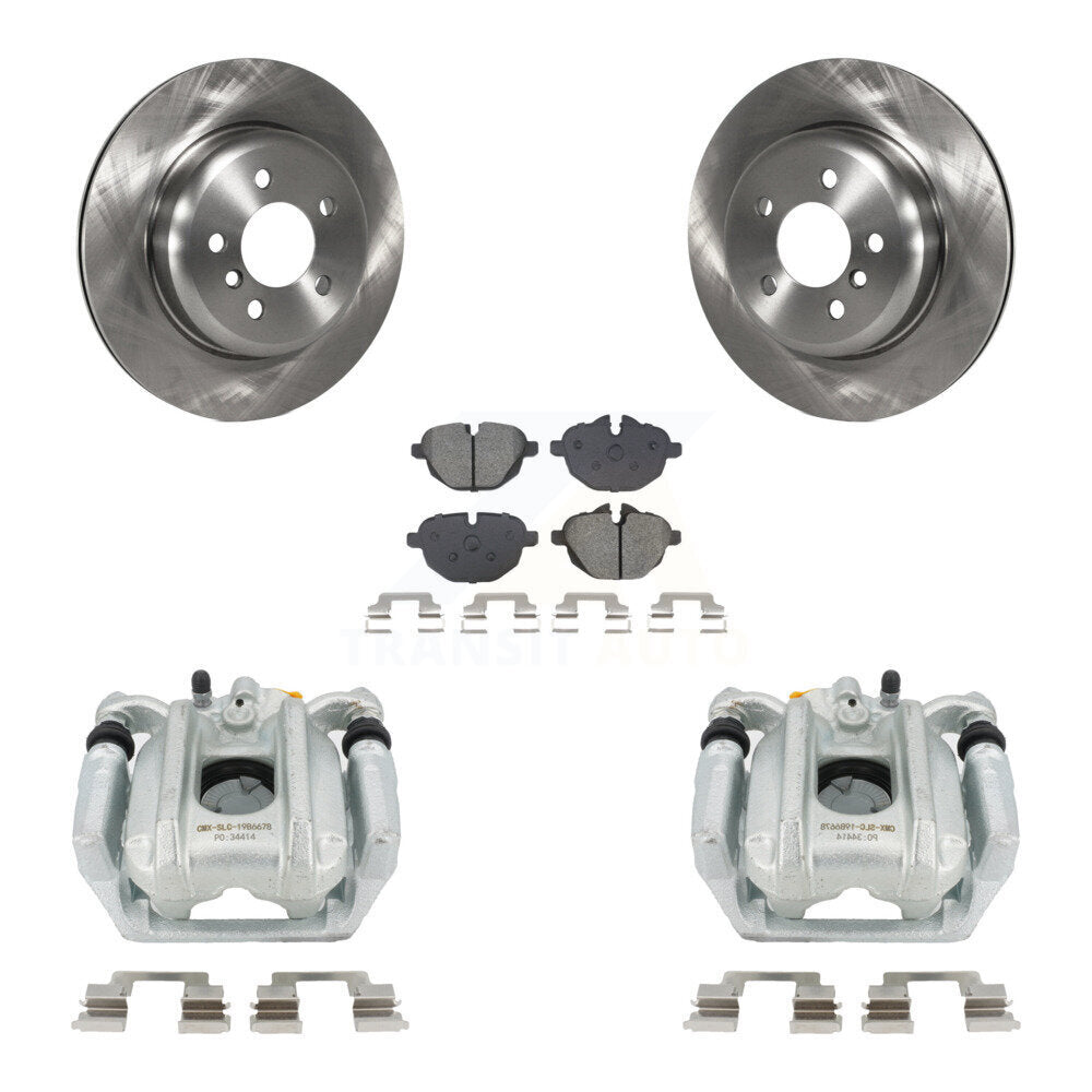 Transit Auto KC8-101332S Disc Brake Kit for 2011-2016 BMW 535d, BMW 535i, BMW 528i xDrive & more - Rear product image