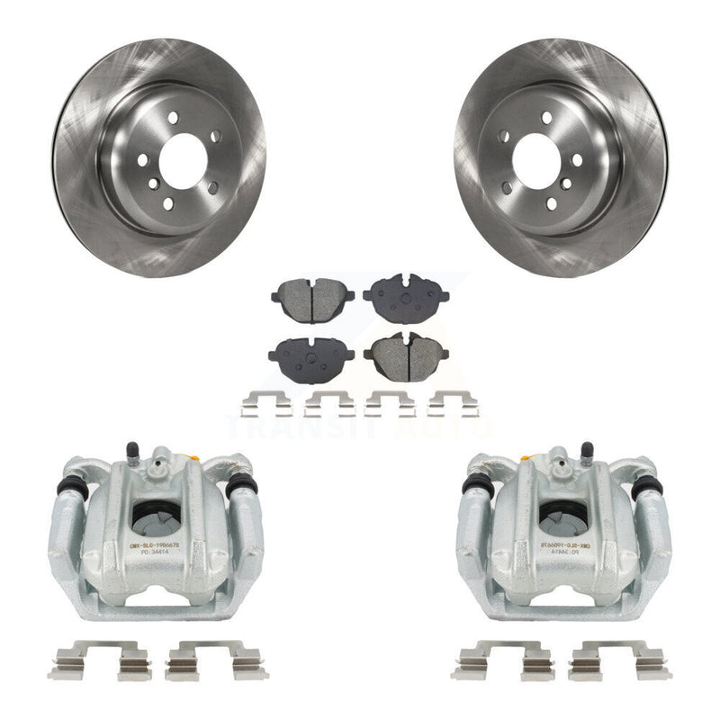 Transit Auto KC8-101332S Disc Brake Kit for 2011-2016 BMW 535d, BMW 535i, BMW 528i xDrive & more - Rear product image