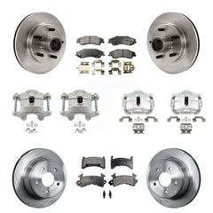 Transit Auto KC8-101333T Disc Brake Kit for 1998-2002 Chevrolet S10 - Front and Rear product image
