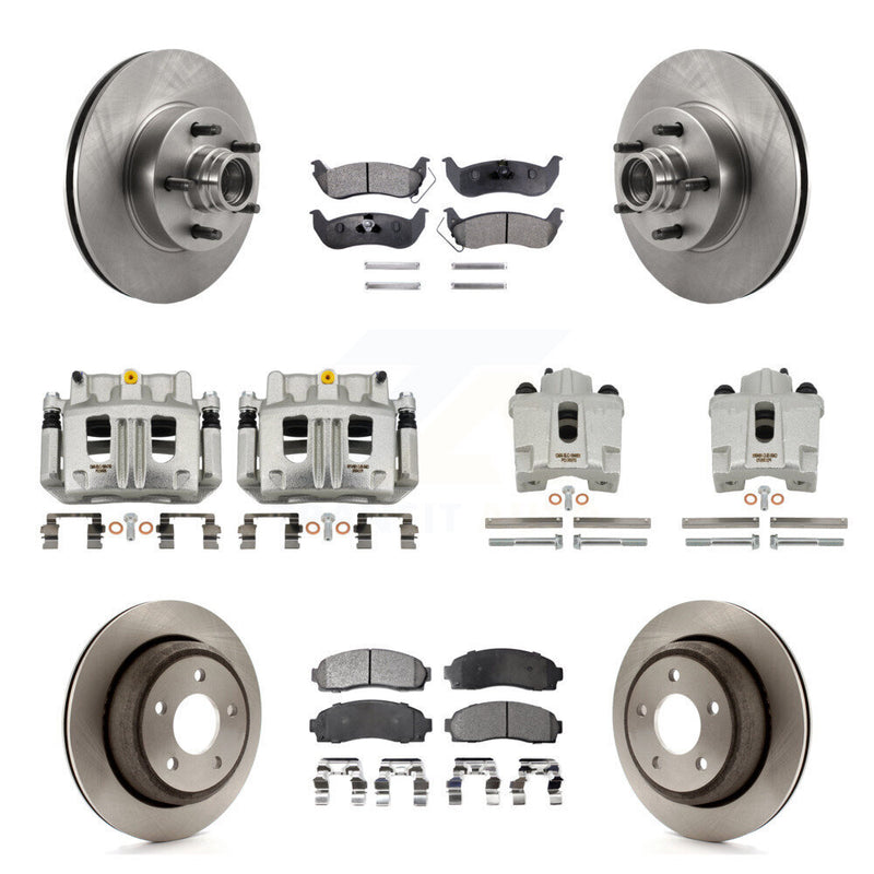 Transit Auto KC8-101334P Disc Brake Kit for 2010-2011 Ford Ranger - Front and Rear product image