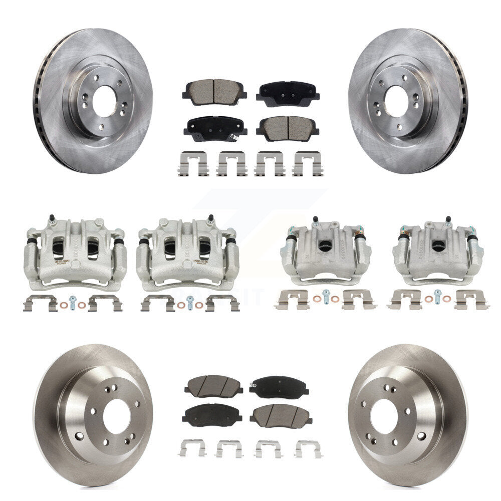 CMX KC8-101335C Disc Brake Kit for 2013-2016 Hyundai Santa Fe, Hyundai Santa Fe XL - Front and Rear product image