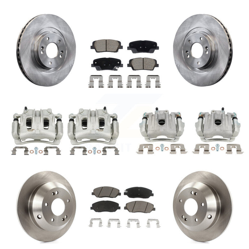 CMX KC8-101335C Disc Brake Kit for 2013-2016 Hyundai Santa Fe, Hyundai Santa Fe XL - Front and Rear product image