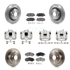 Transit Auto KC8-101335P Disc Brake Kit for 2013-2016 Jeep Wrangler - Front and Rear product image