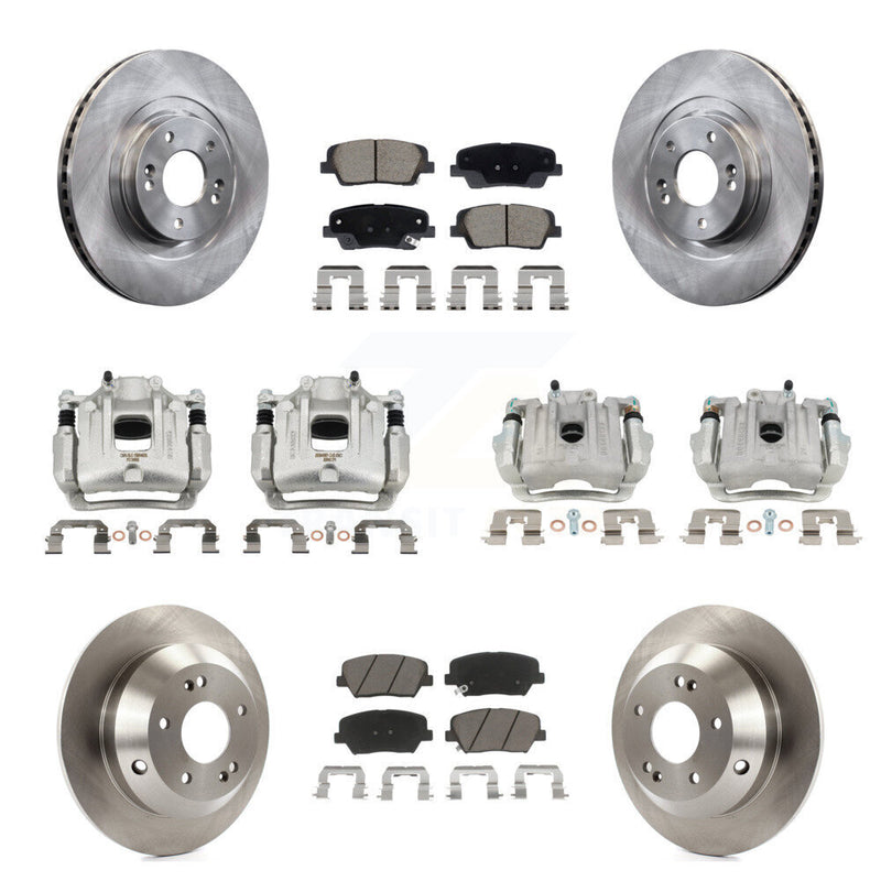 CMX KC8-101336C Disc Brake Kit for 2013-2016 Hyundai Santa Fe Sport - Front and Rear product image