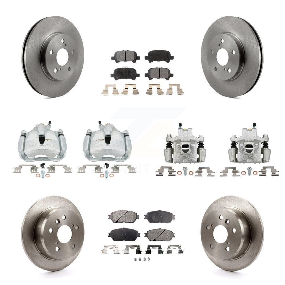 Transit Auto KC8-101336P Disc Brake Kit for 2004-2008 Toyota Avalon, Toyota Solara - Front and Rear product image