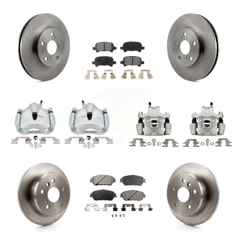 Transit Auto KC8-101336P Disc Brake Kit for 2004-2008 Toyota Avalon, Toyota Solara - Front and Rear product image