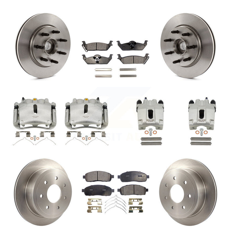 Transit Auto KC8-101336T Disc Brake Kit for 2004-2008 Lincoln Mark LT, Ford F-150 - Front and Rear product image