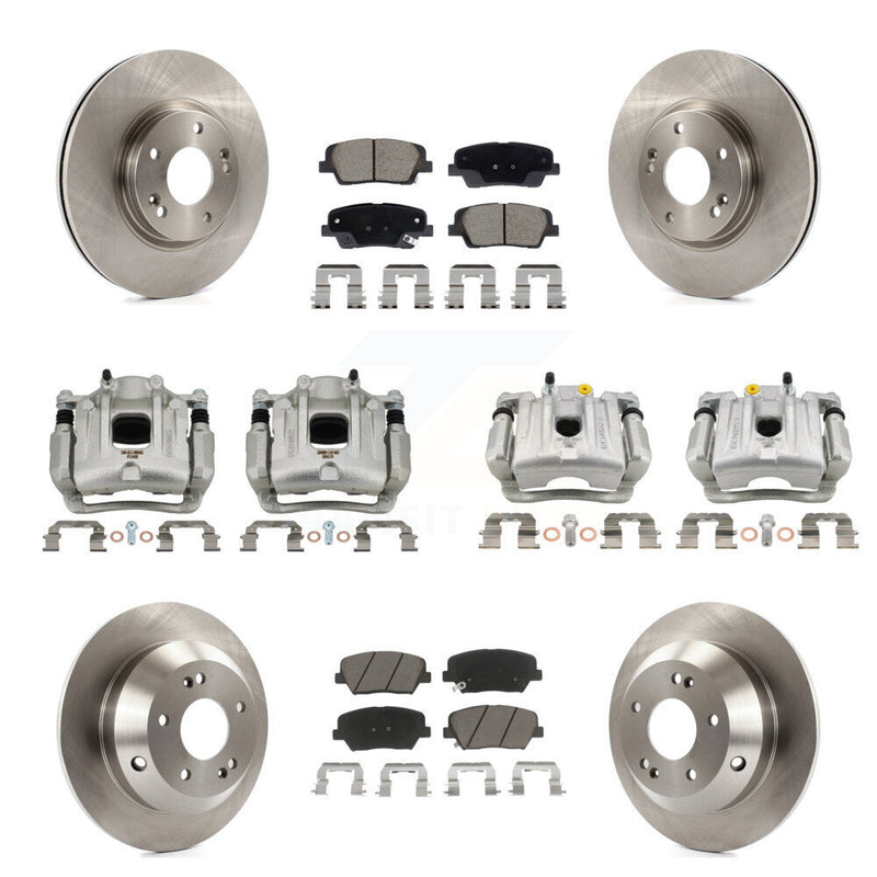 CMX KC8-101337C Disc Brake Kit for 2010-2013 Kia Sorento, Hyundai Santa Fe - Front and Rear product image