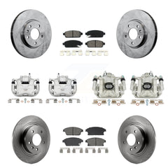 Transit Auto KC8-101339S Disc Brake Kit for 2011-2015 Chevrolet Cruze, Chevrolet Orlando, Chevrolet Volt - Front and Rear product image