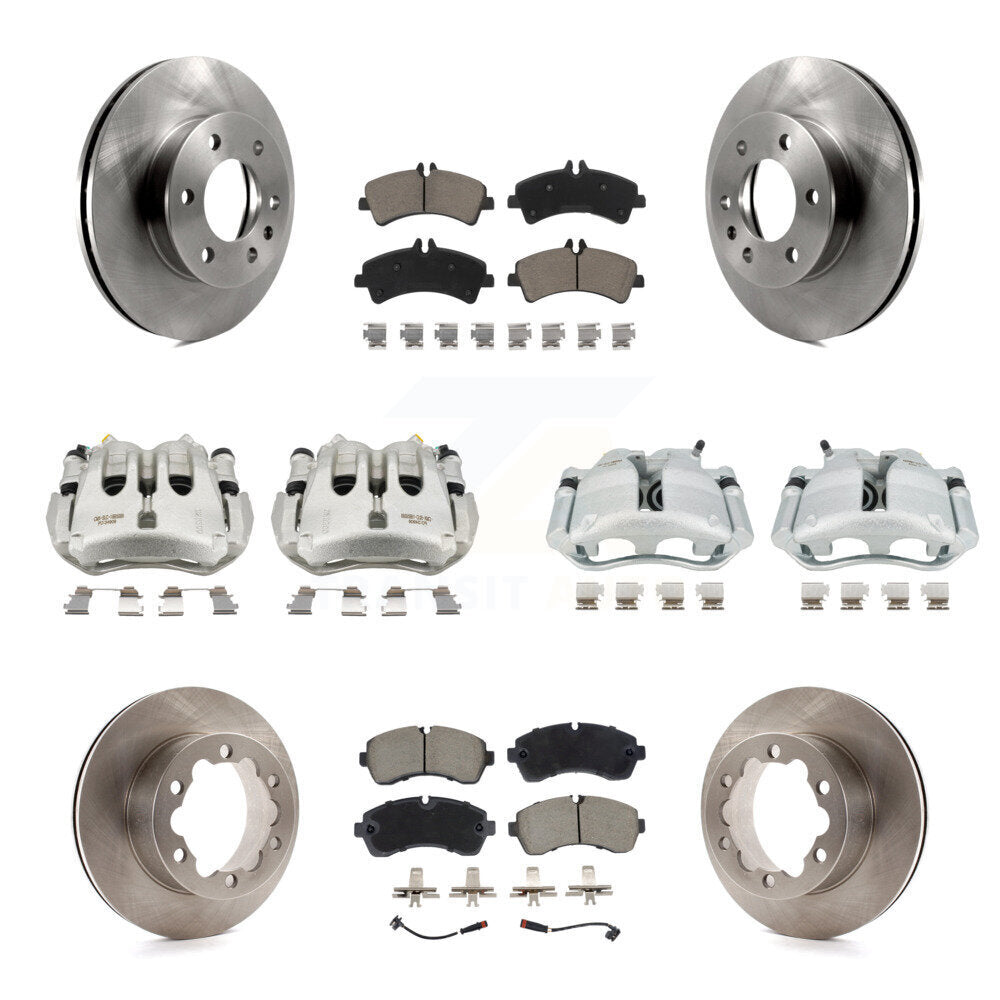 CMX KC8-101340C Disc Brake Kit for 2007-2018 Freightliner Sprinter 3500, Mercedes-Benz Sprinter 3500XD, Mercedes-Benz Sprinter 3500 & more - Front and Rear product image