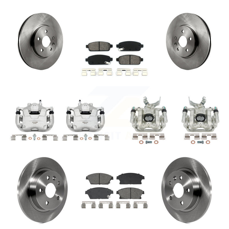 Transit Auto KC8-101340S Disc Brake Kit for 2013-2017 Buick Encore, Chevrolet Trax - Front and Rear product image
