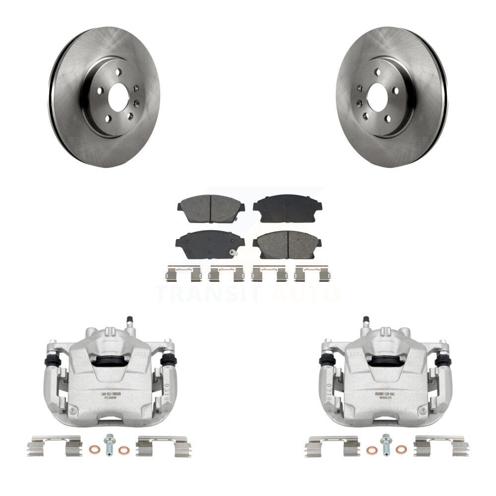 Transit Auto KC8-101342S Disc Brake Kit for 2013-2017 Buick Encore, Chevrolet Trax - Front product image