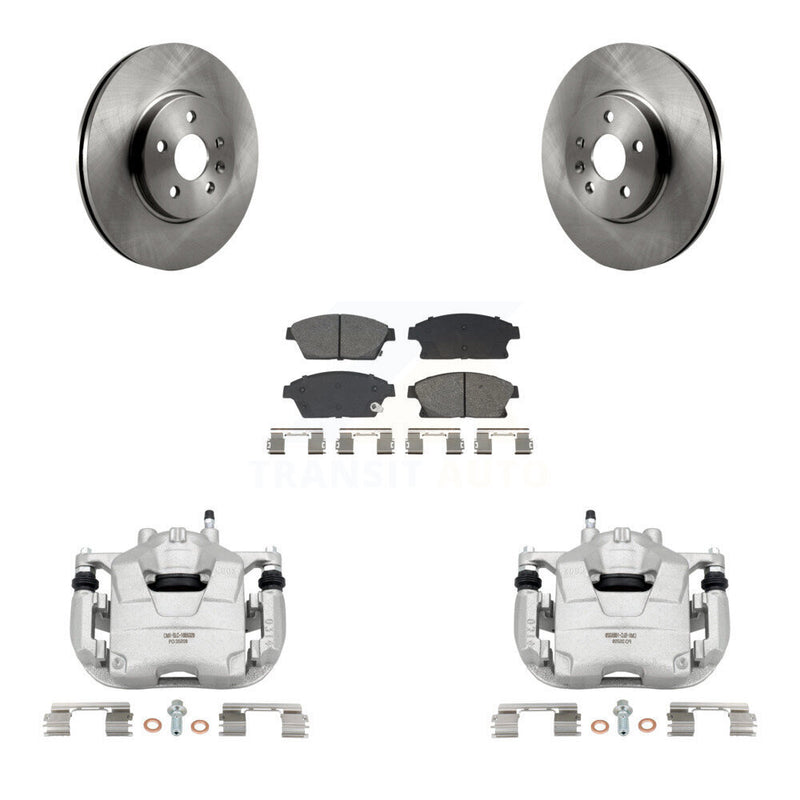 Transit Auto KC8-101342S Disc Brake Kit for 2013-2017 Buick Encore, Chevrolet Trax - Front product image