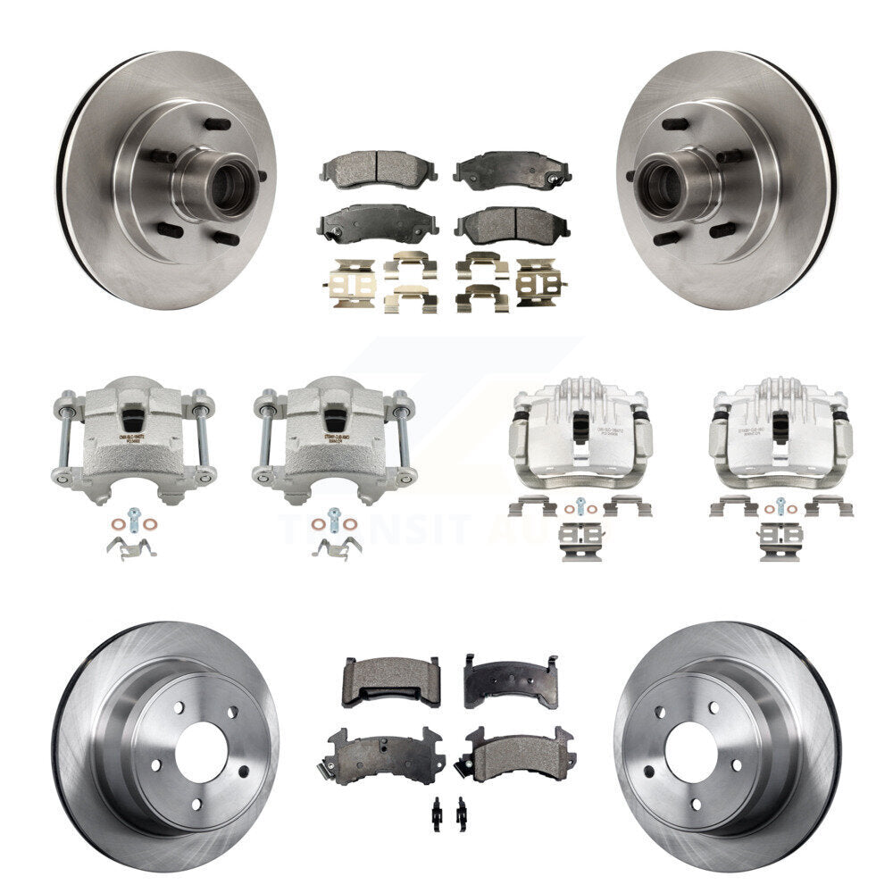 Transit Auto KC8-101342T Disc Brake Kit for 1998-2000 Isuzu Hombre - Front and Rear product image