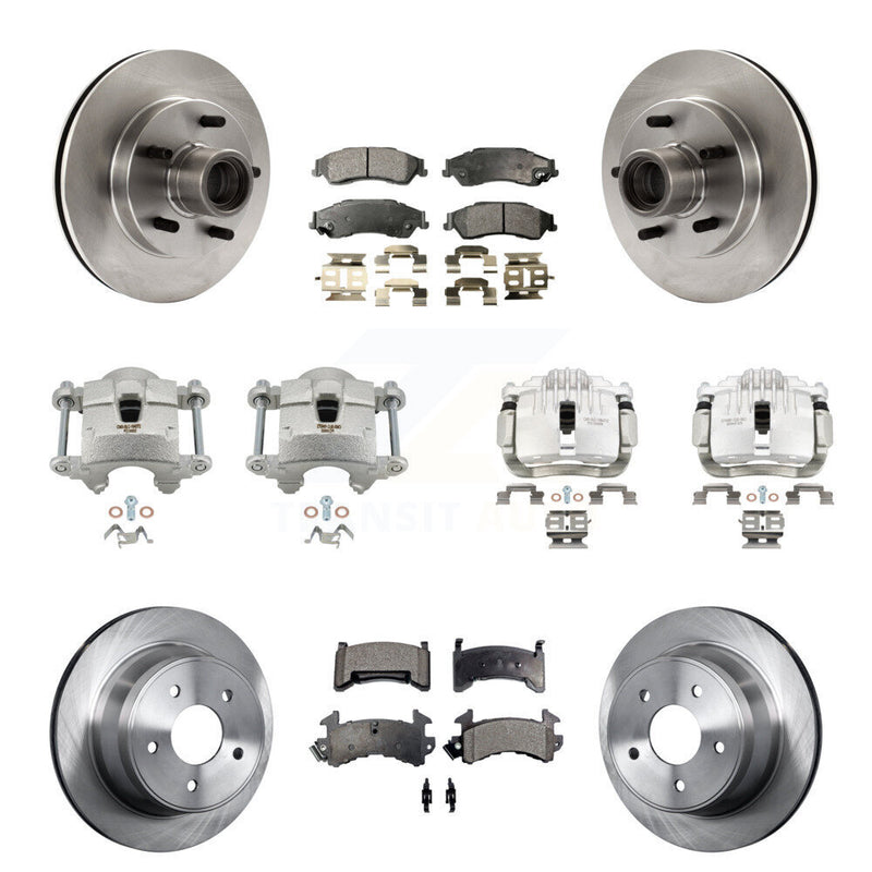 Transit Auto KC8-101342T Disc Brake Kit for 1998-2000 Isuzu Hombre - Front and Rear product image