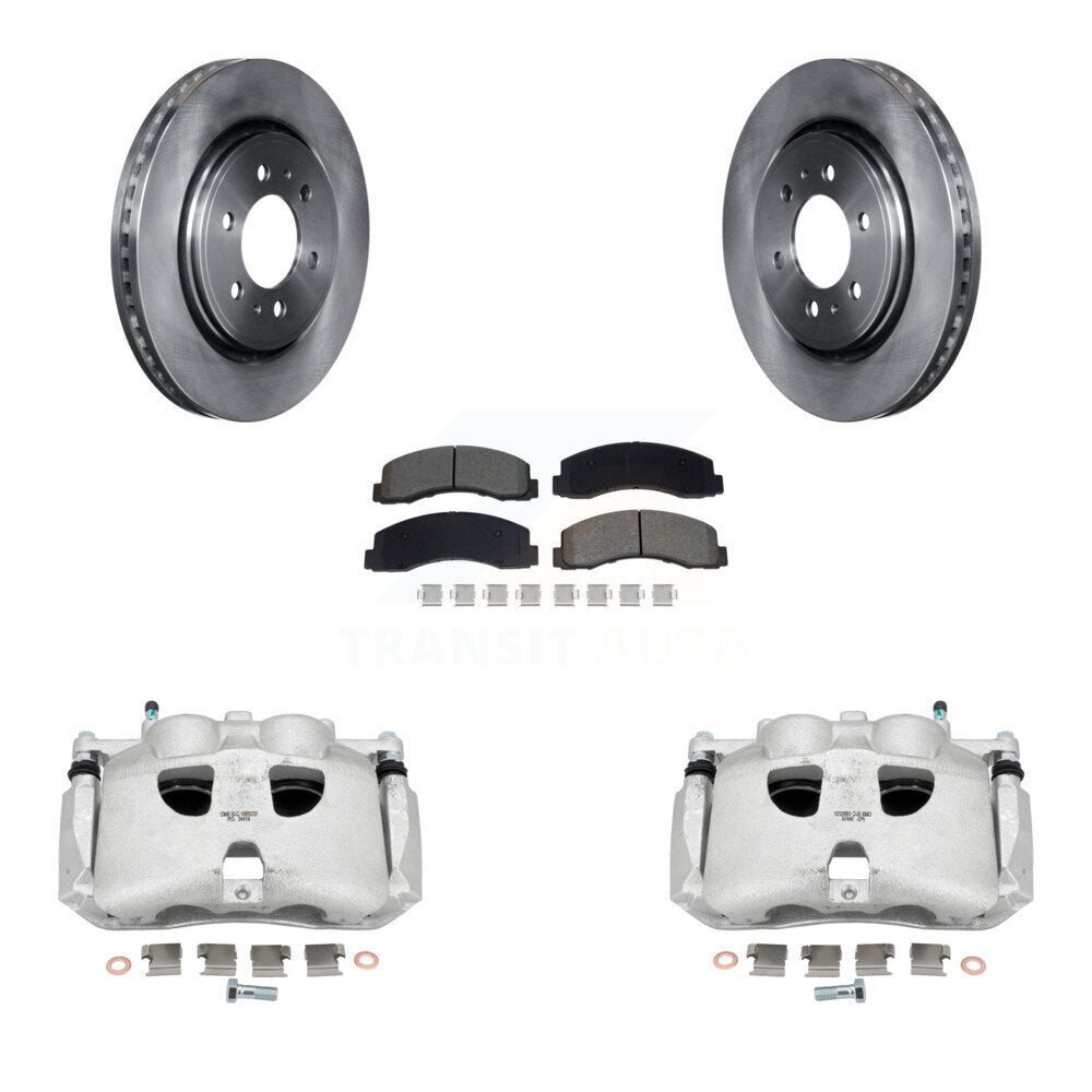 Transit Auto KC8-101344S Disc Brake Kit for 2018-2021 Lincoln Navigator, Ford Expedition - Front product image
