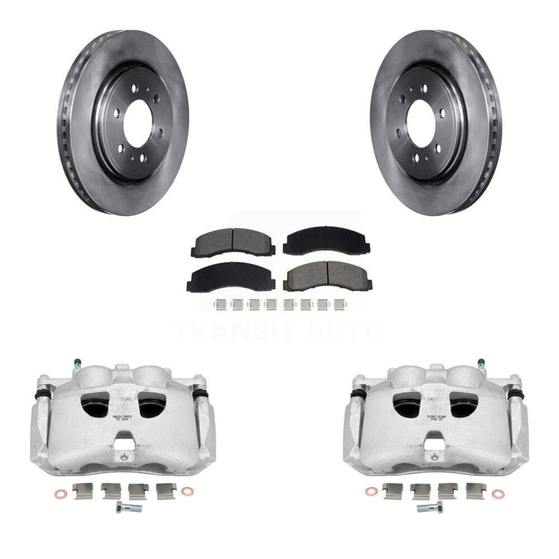Transit Auto KC8-101344S Disc Brake Kit for 2018-2021 Lincoln Navigator, Ford Expedition - Front product image