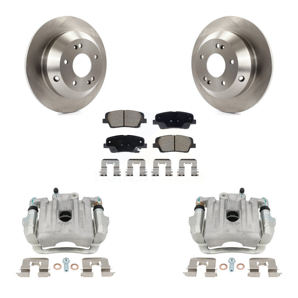 CMX KC8-101345C Disc Brake Kit for 2010-2016 Kia Sorento, Hyundai Santa Fe, Hyundai Santa Fe Sport & more - Rear product image