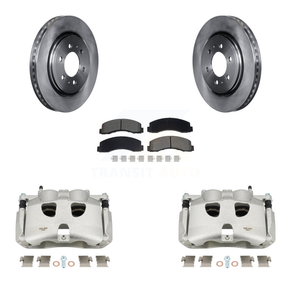Transit Auto KC8-101345S Disc Brake Kit for 2018-2020 Ford F-150 - Front product image