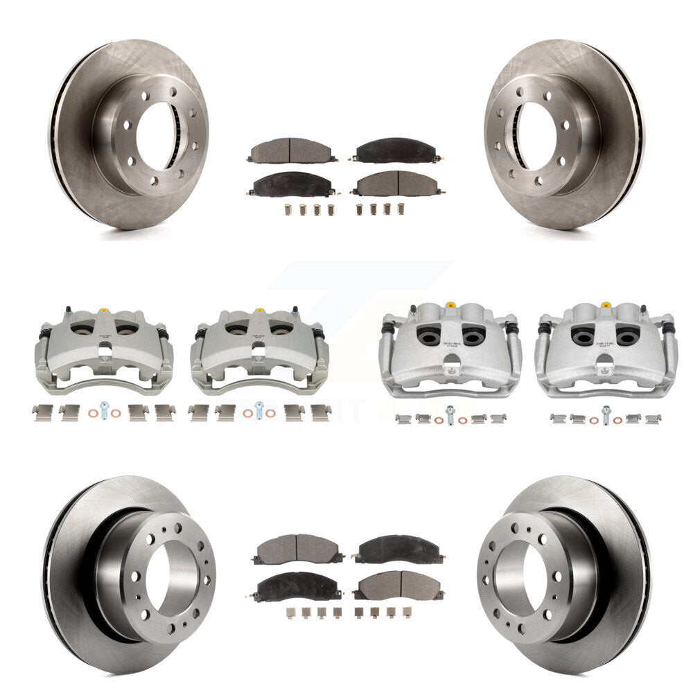 Transit Auto KC8-101346T Disc Brake Kit for 2009-2018 Ram 2500, Ram 3500, Dodge Ram 2500 & more - Front and Rear product image