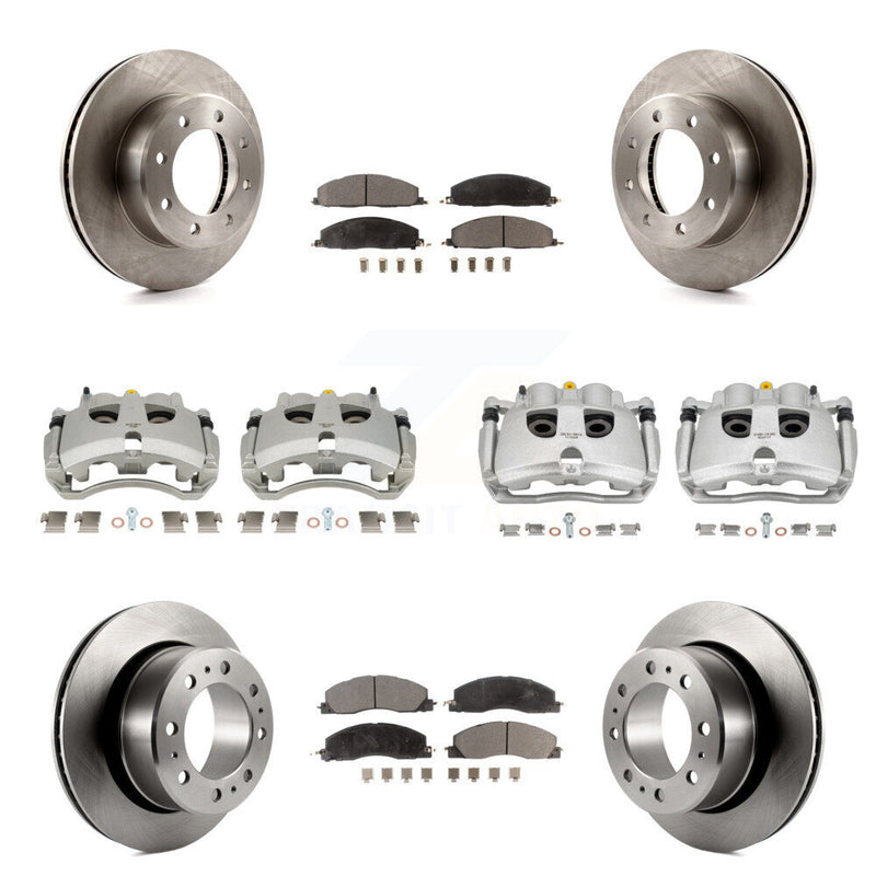 Transit Auto KC8-101346T Disc Brake Kit for 2009-2018 Ram 2500, Ram 3500, Dodge Ram 2500 & more - Front and Rear product image