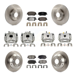 Transit Auto KC8-101348P Disc Brake Kit for 2010-2013 Kia Sorento, Hyundai Santa Fe - Front and Rear product image